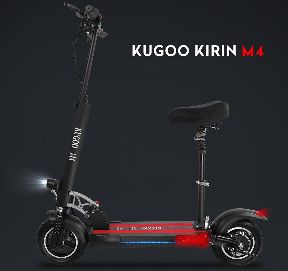 Hulajnoga elektryczna z krzesełkiem Kugoo m4