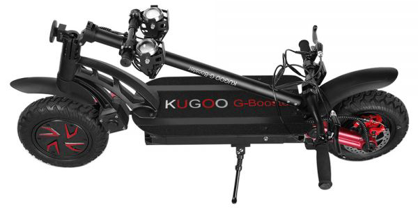 Hulajnoga elektryczna Kugoo g-booster złożona