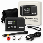 REEG Air Pump MINI – pompka z pudełkiem Electric Bike Pump i akcesoriami